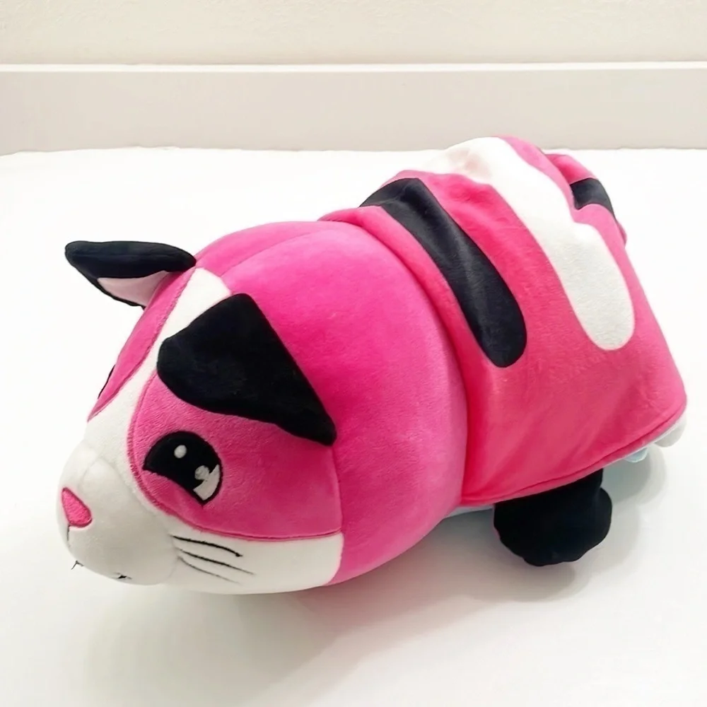 Flip A Zoo Phinney Kitty & Mickey Puppy 2-in-1 pillow
